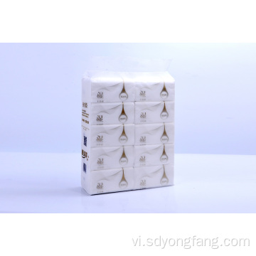 Khăn giấy mặt White Virgin 3-Ply Khăn giấy mặt đóng gói mềm